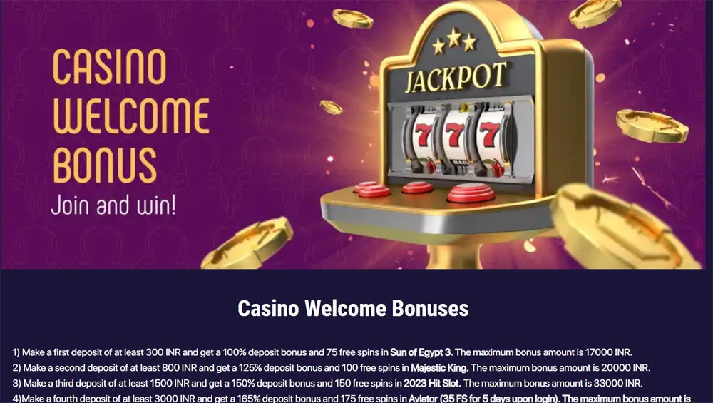 Banner highlighting the welcome gift available for new casino players on Lopebet